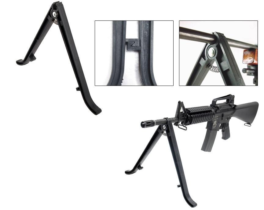 Leapers Portable Clamp-On Synthetic Bipod 6oz