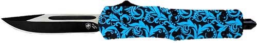 Templar Large OTF Maiden Teal 3.5" Black Drop Point Finish Knife