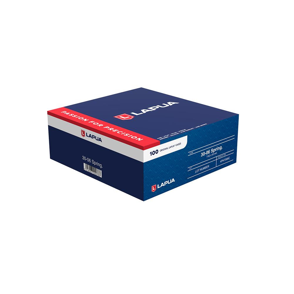 Lapua Rifle Brass .30-06 Springfield 7.62mm Unprimed Cases 100/ct