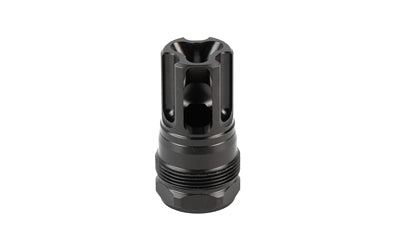 LPM-2001 Eclipse Flash Hider by Liberty Precision Machine, 30 Caliber, 1/2x28, Nitride Finish, Black