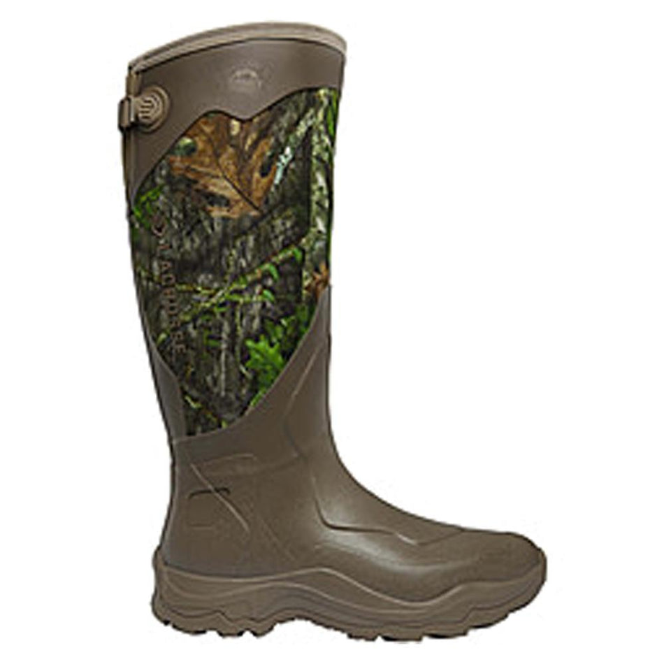 LaCrosse Alpha Agility 17" Waterproof Snake Boot Mossy Oak Obsession Size 9 NWTF