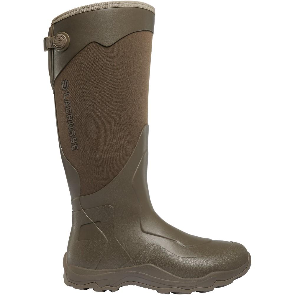 LaCrosse Alpha Agility Men's 17" Brown Rubber Boot Size 11