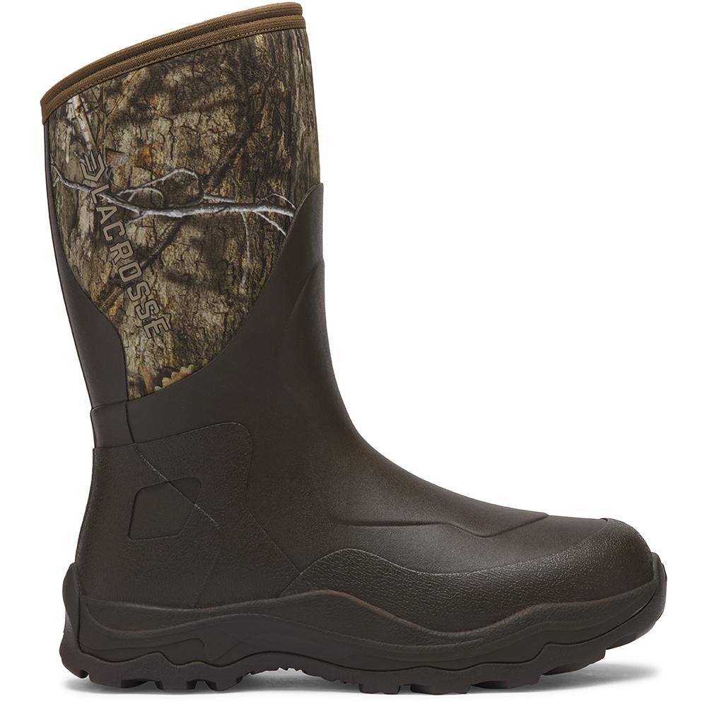 LaCrosse Agility Field Boot Alpha Construction 12" Mossy Oak Country DNA Size 9