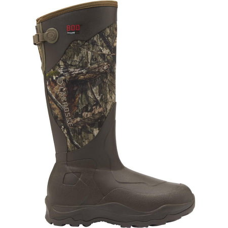 LaCrosse Alpha Agility 17'' Neoprene 800G Boot Mossy Oak Country DNA Size 8