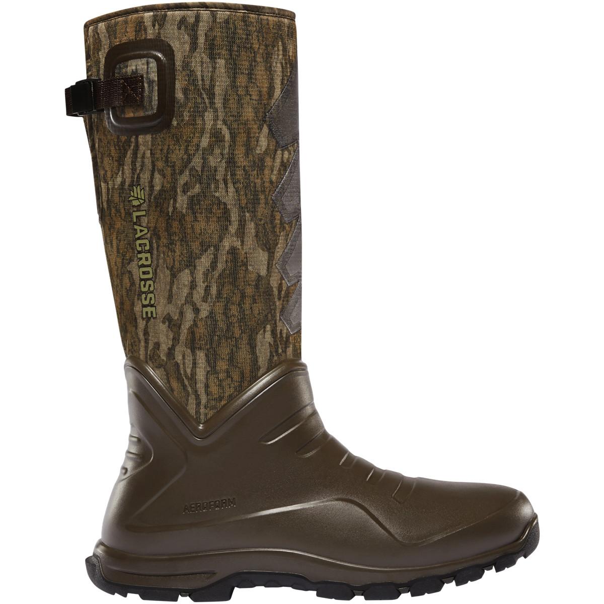 LaCrosse AeroHead Sport Polyurethane Hunting Boot 16" 7.0mm Mossy Oak Bottomland Size 13