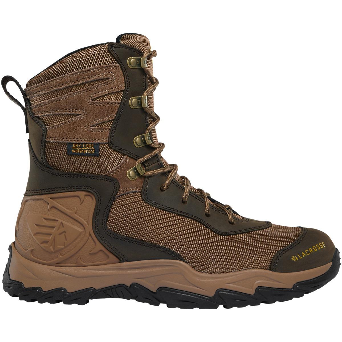 LaCrosse Windrose 8-Inch Brown Boot Size 12
