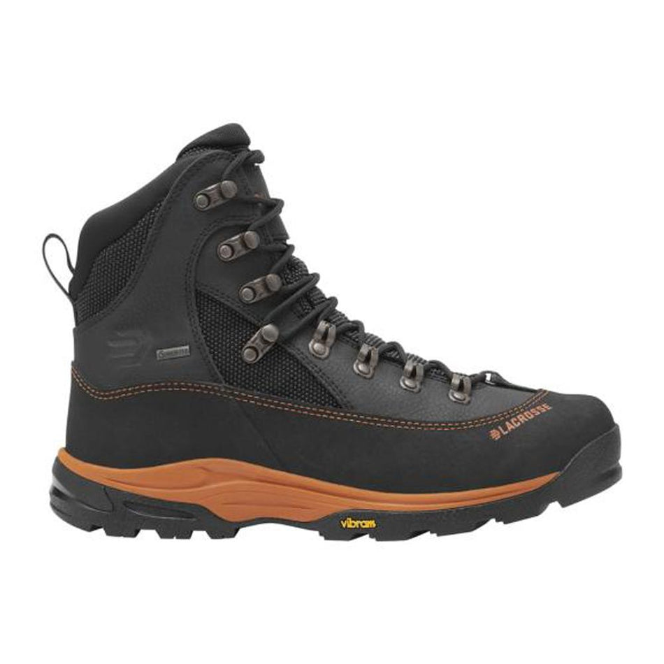 LaCrosse Ursa MS 7" Vibram Boot Gunmetal/Orange GTX Size 8