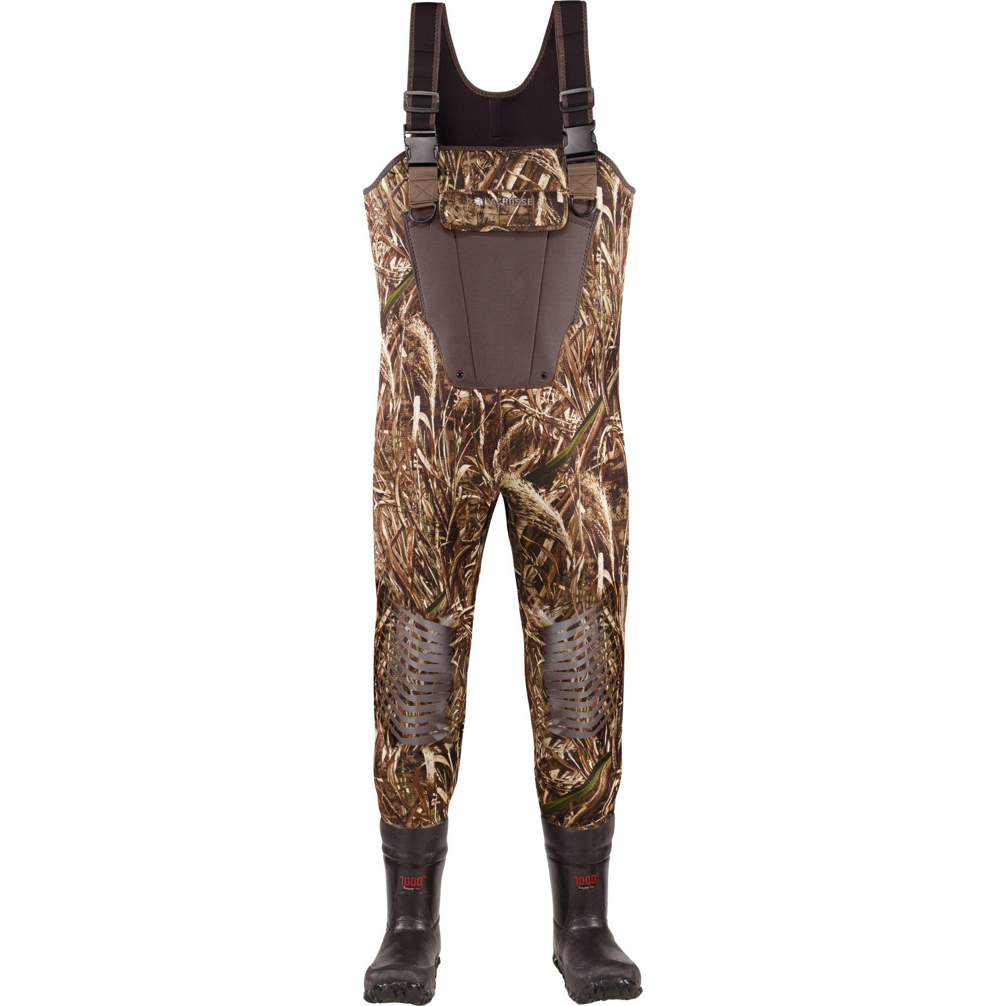LaCrosse Mallard II 1000g Insulated Waterfowl Waders RealTree MAX-5 Sz 11