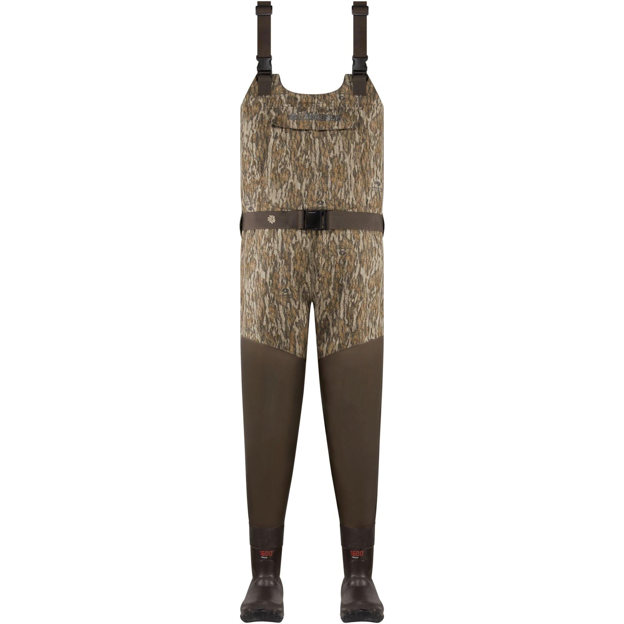 LaCrosse Wetlands Mossy Oak Bottomland 1600G Insulated Waders - Size 11