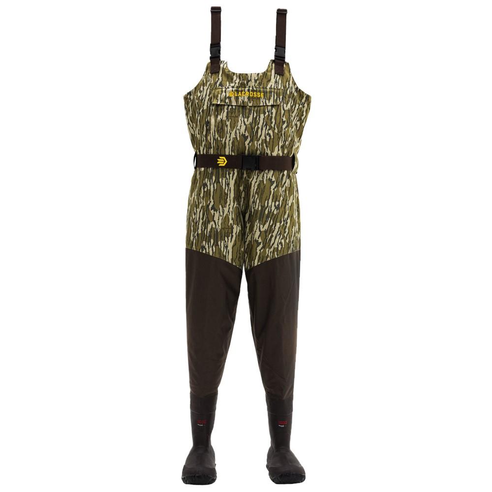 LaCrosse Wetlands II 1600G Insulated Hunting Waders Mossy Oak Bottomland Men's Size 12