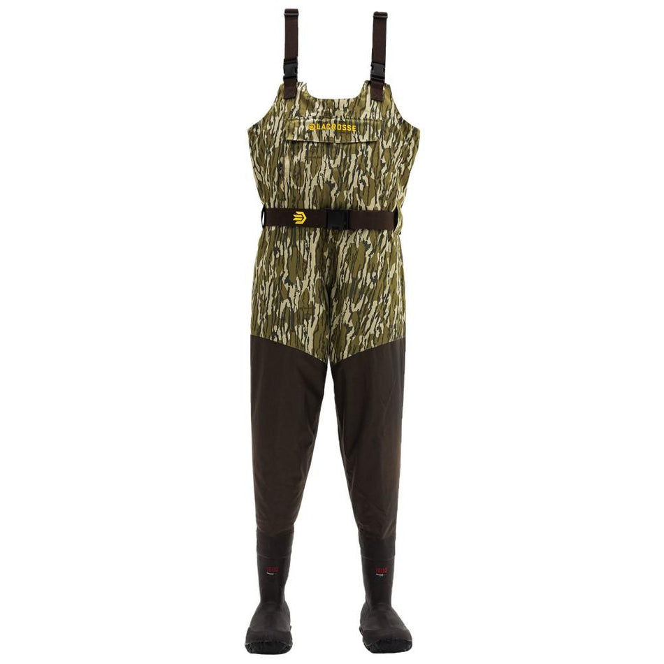 LaCrosse Wetlands II 1600G Insulated Hunting Waders Mossy Oak Bottomland Men's Size 12