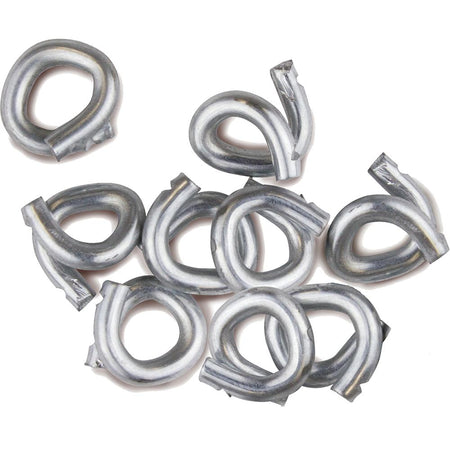 LEM Products 1/2" Hog Rings 100 Count for Meat Bags and Sausage Casings