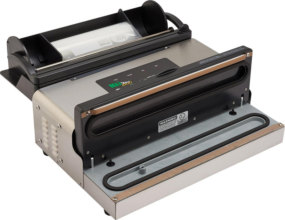 LEM MaxVac 1000 Vacuum Sealing Machine with Built-In Bag Holder and Cutter