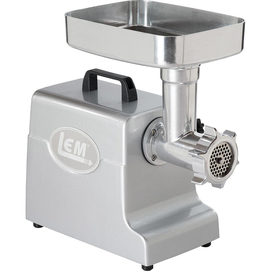 LEM Mighty Bite #8 Meat Grinder 500W with Fast/Slow/Pulse Reverse Function