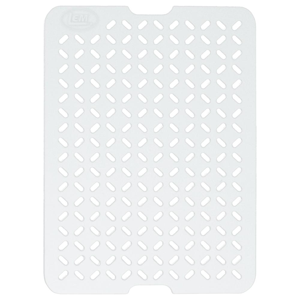 LEM Meat Lug Drain Tray Polycarbonate 17-3/8 x 12-3/4 x 3/4 Inch