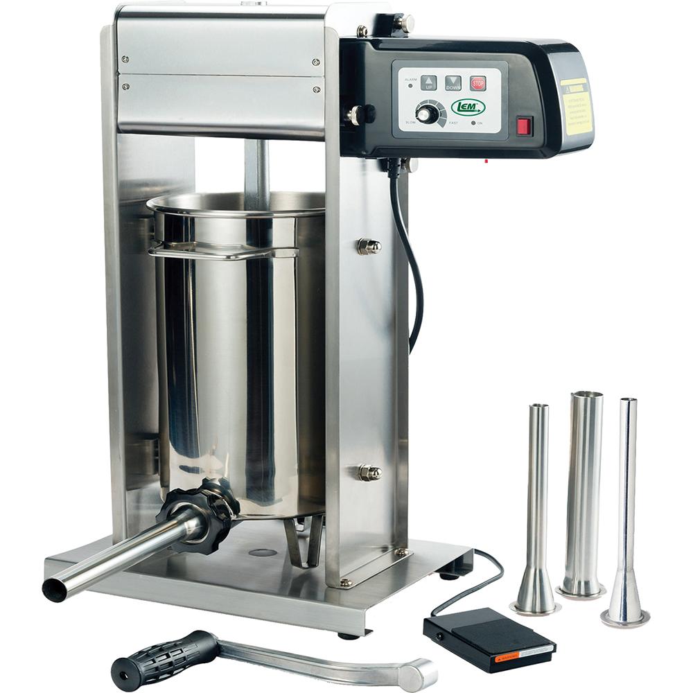 LEM Products Big Bite 30 lb. Power Motorized Sausage Stuffer