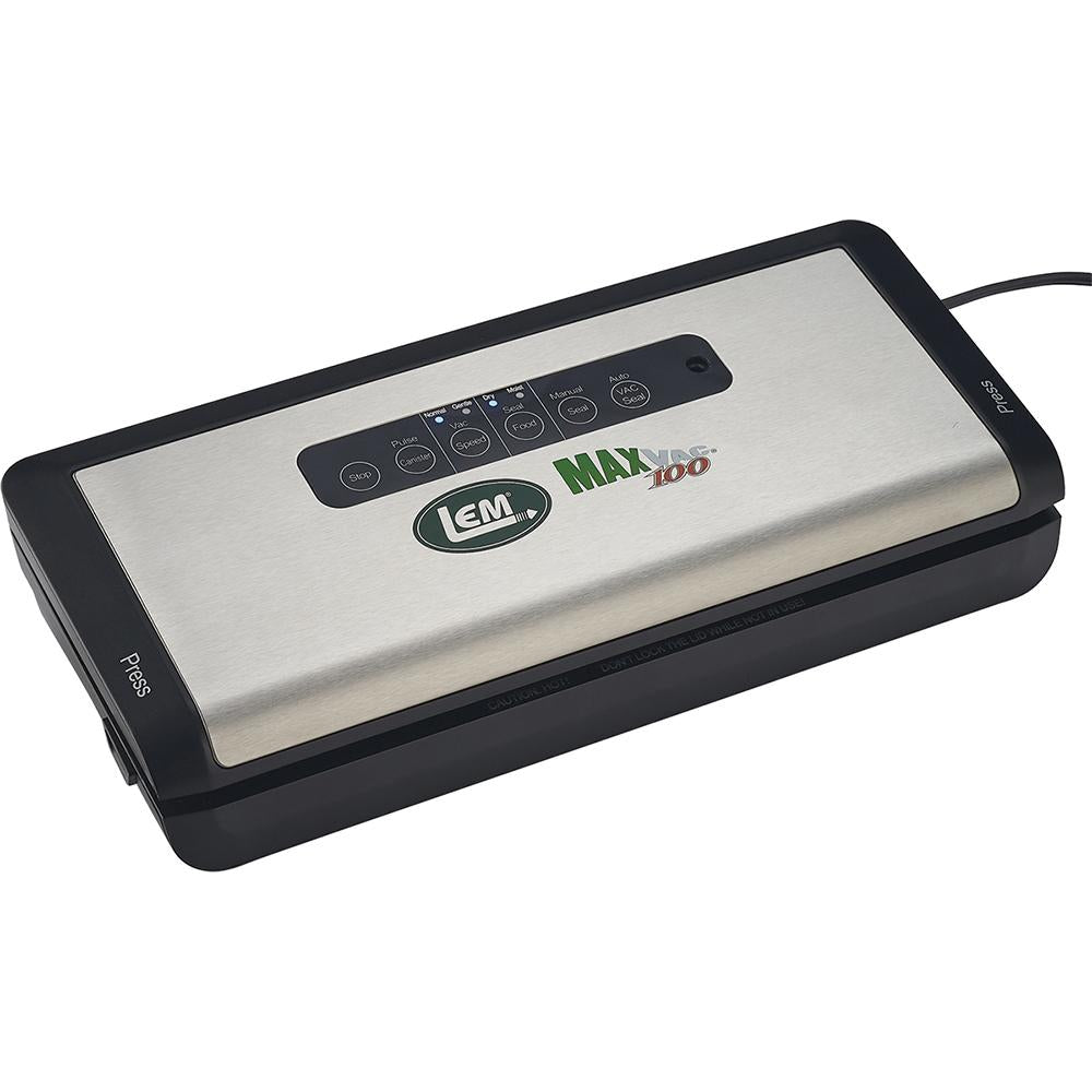LEM MaxVac 100 Vacuum Food Sealer up to 26 Consecutive Seals