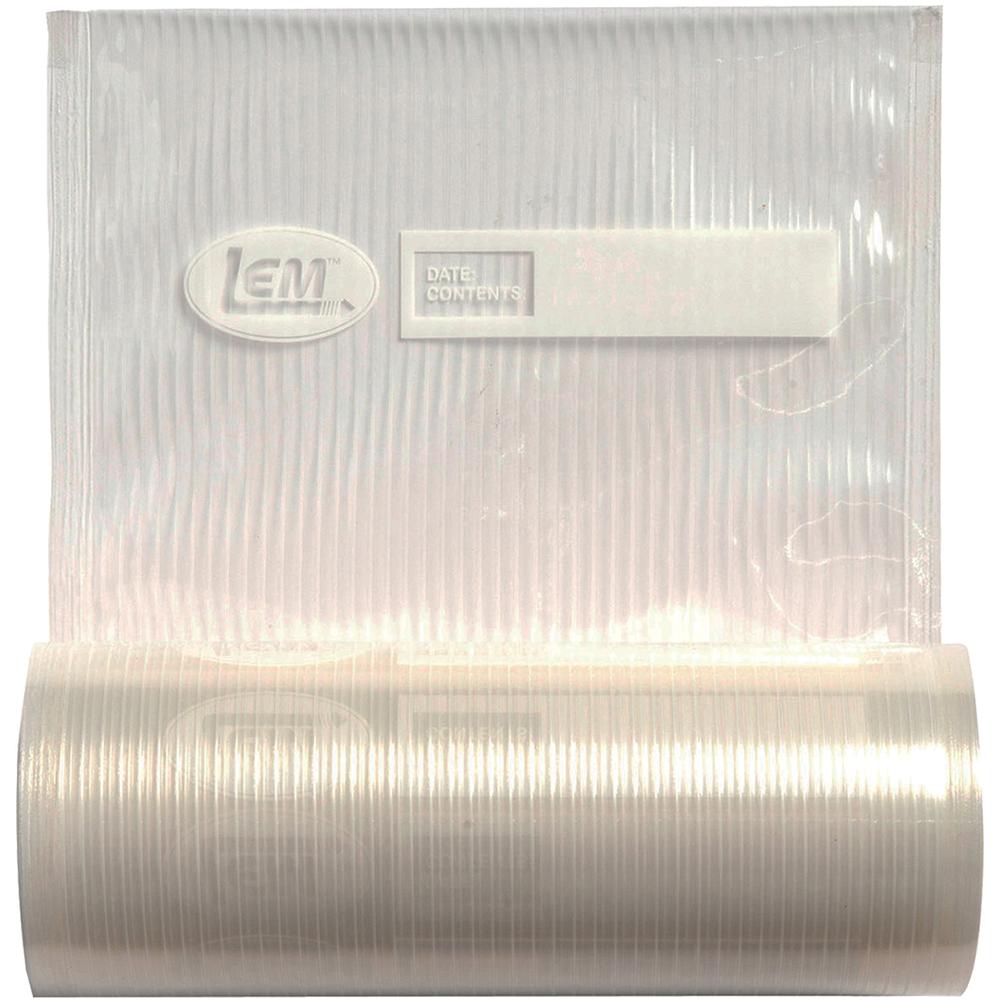 LEM Products MaxVac 11" x 16' Vacuum Sealer Bag Roll Material - 2 Rolls
