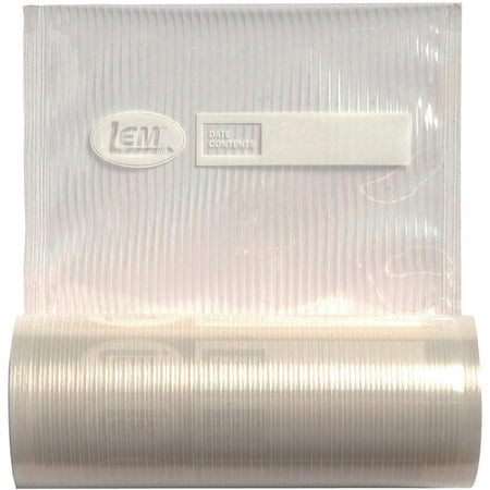 LEM Products MaxVac 11" x 16' Vacuum Sealer Bag Roll Material - 2 Rolls