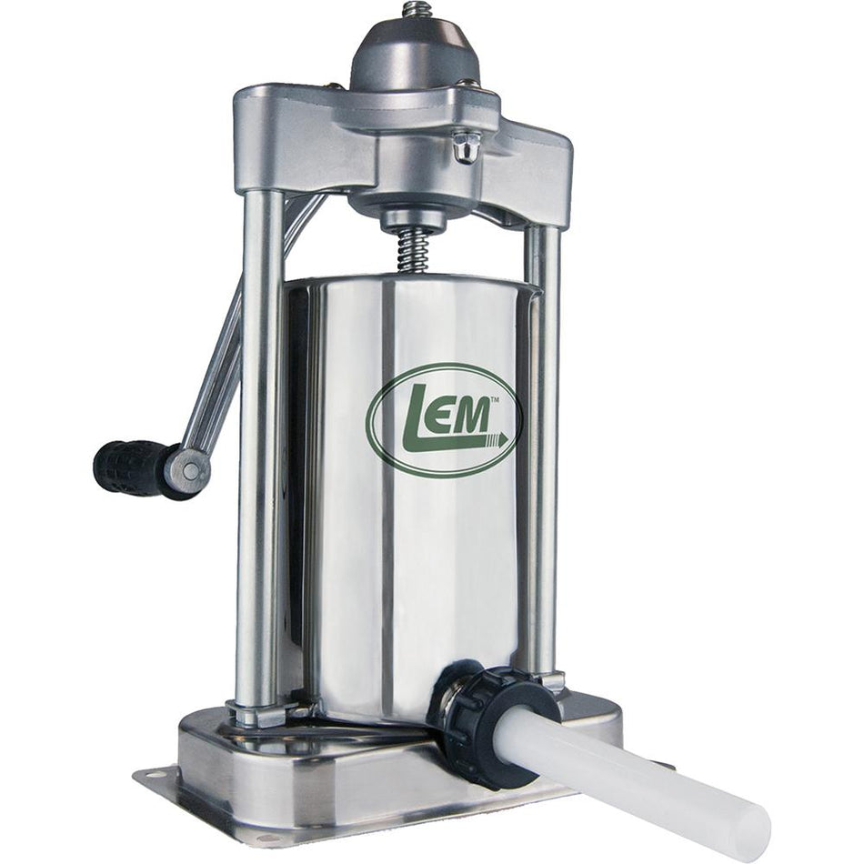 LEM Mighty Bite 15lb Stainless Steel Vertical Sausage Stuffing Machine