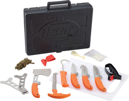 LEM Products Full Tang Stainless Steel Field Dressing Knife Kit