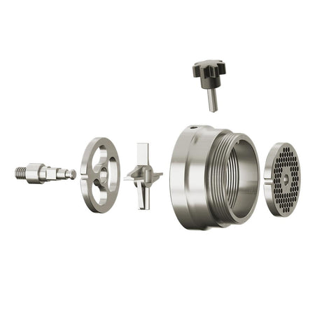 LEM Big Bite #12 Dual Grind Adapter Kit Stainless Steel