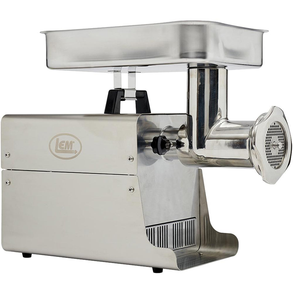 LEM #32 Big Bite Heavy-Duty Stainless Steel Electric Grinder