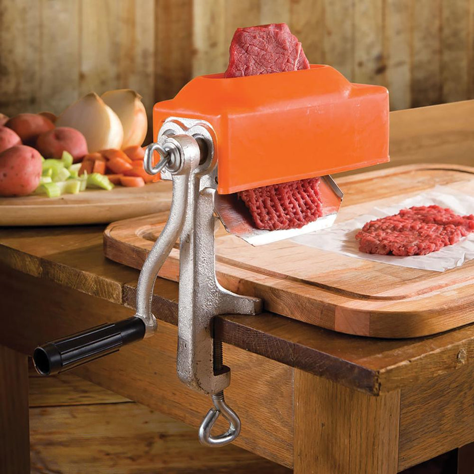 LEM Products Countertop Clamp-On Meat Tenderizer Cast Iron Rollers