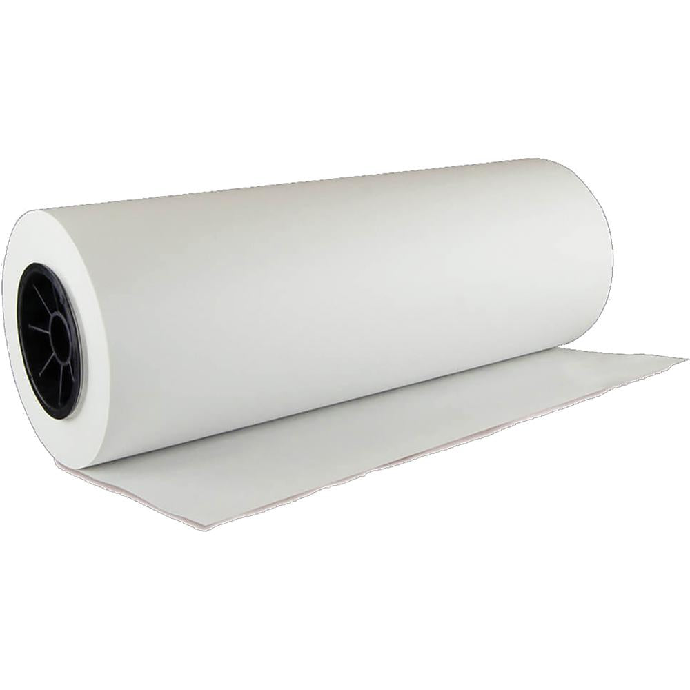 LEM 15" x 1100 ft FDA Compliant Poly-Coated White Freezer Paper Roll