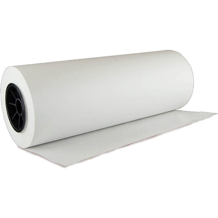 LEM 15" x 1100 ft FDA Compliant Poly-Coated White Freezer Paper Roll