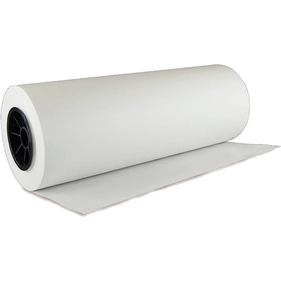 LEM 15" x 1100 ft FDA Compliant Poly-Coated White Freezer Paper Roll