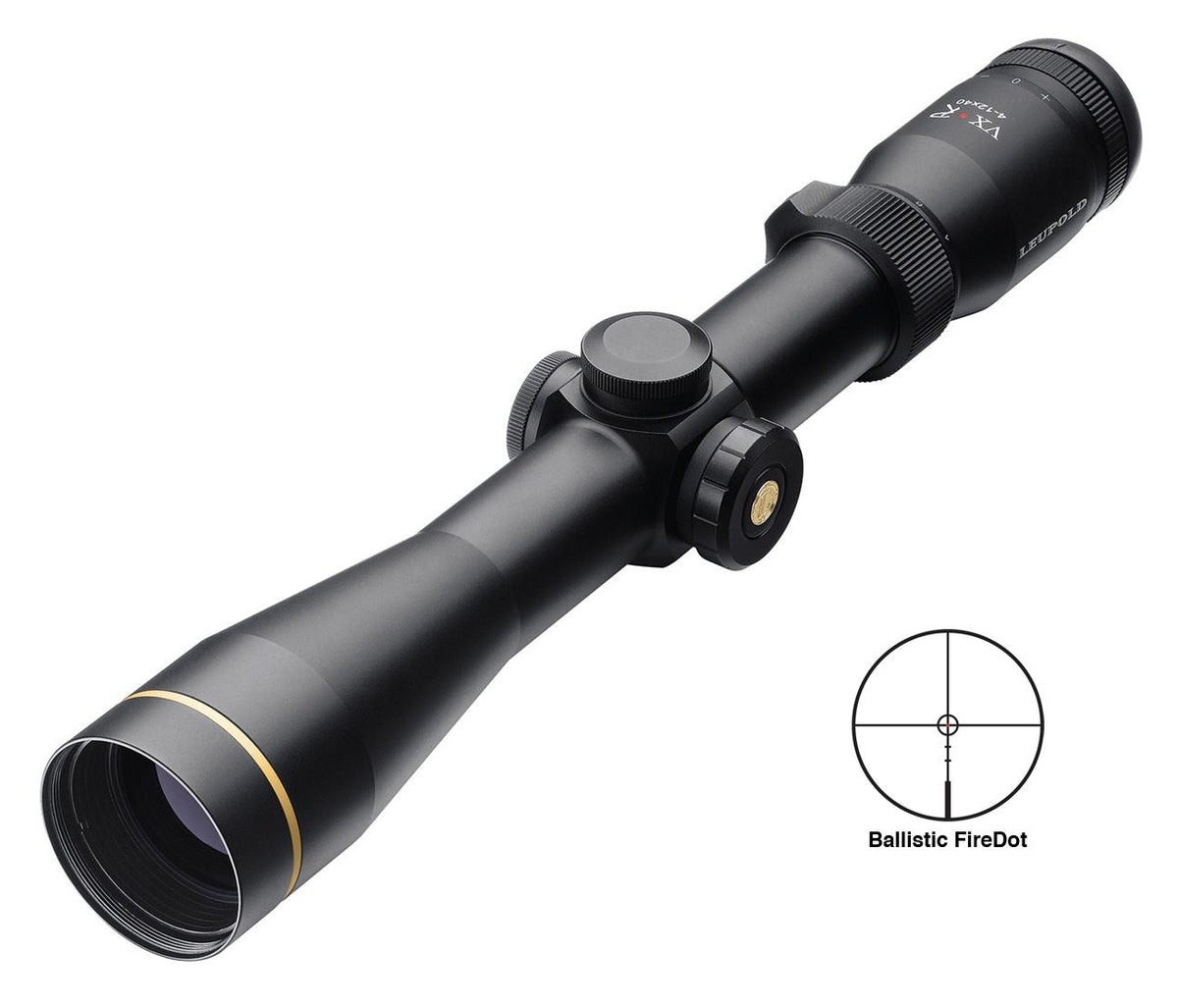 Leupold VX-R 4-12x40 Matte Ballistic FireDot Rifle Scope Blem Unit