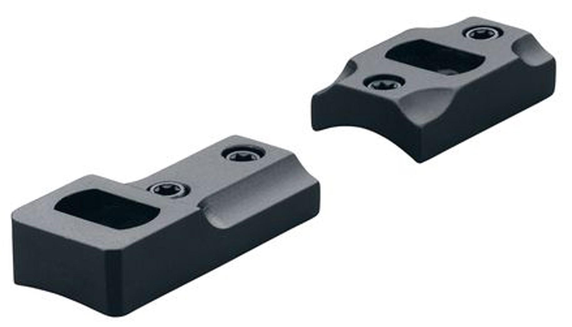 Leupold 2-Piece Dual Dovetail Twist & Lock Base Savage 110 Round Receiver Matte Black