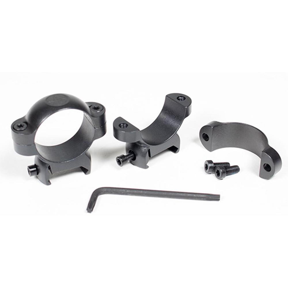 Leupold LRW 2-Piece Strike Forged Cross-Slot Scope Rings 1" Medium Matte