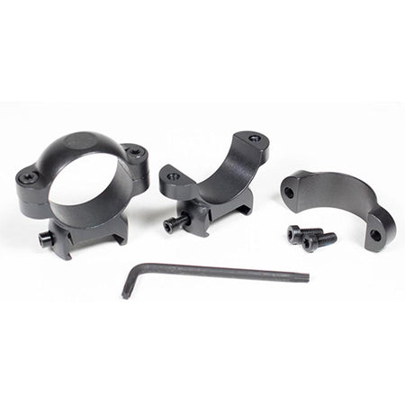 Leupold LRW 2-Piece Strike Forged Cross-Slot Scope Rings 1" Medium Matte