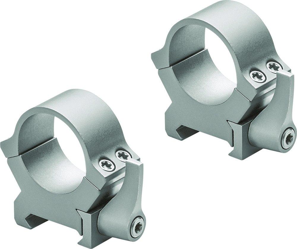 Leupold Precision-Fit QRW2 2-Piece Weaver Scope Rings 1" High - Silver