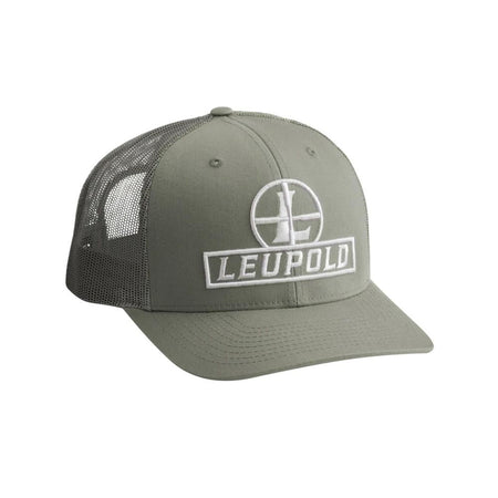 Leupold Loden Green Reticle Mid-Profile Trucker Hat