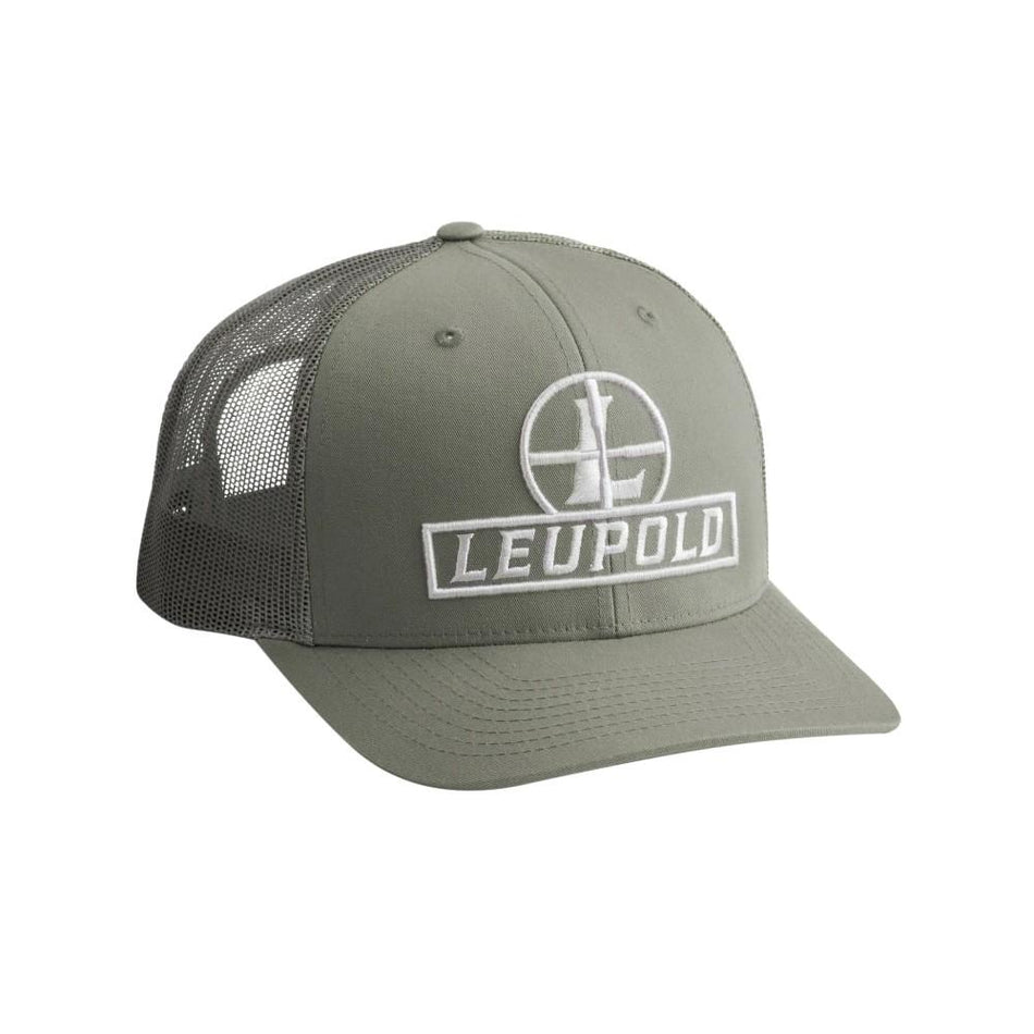 Leupold Loden Green Reticle Mid-Profile Trucker Hat