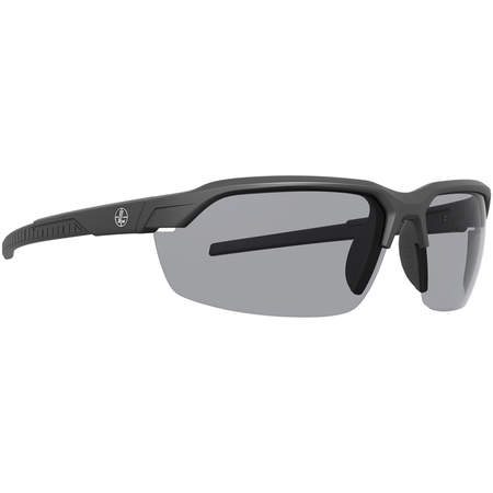 Leupold Tracer Shooting Glasses Matte Black Shadow Grey Yellow and Clear Lenses