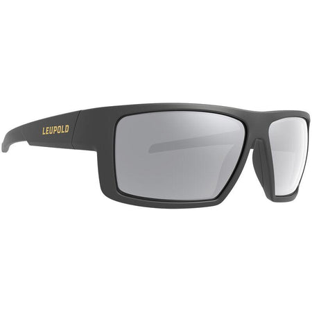 Leupold Switchback Range Shooting Glasses Matte Black with Flash Shadow Grey Lens