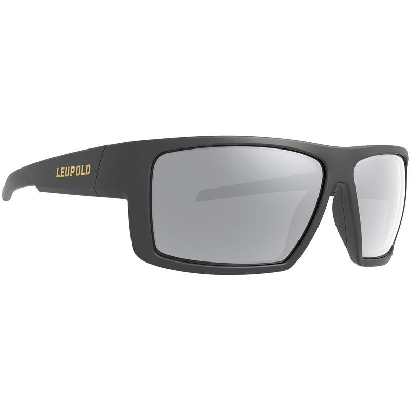 Leupold Switchback Range Shooting Glasses Matte Black with Flash Shadow Grey Lens