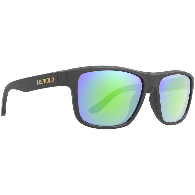 Leupold Katmai Matte Black Emerald Mirror In-Fused Polarized Sunglasses
