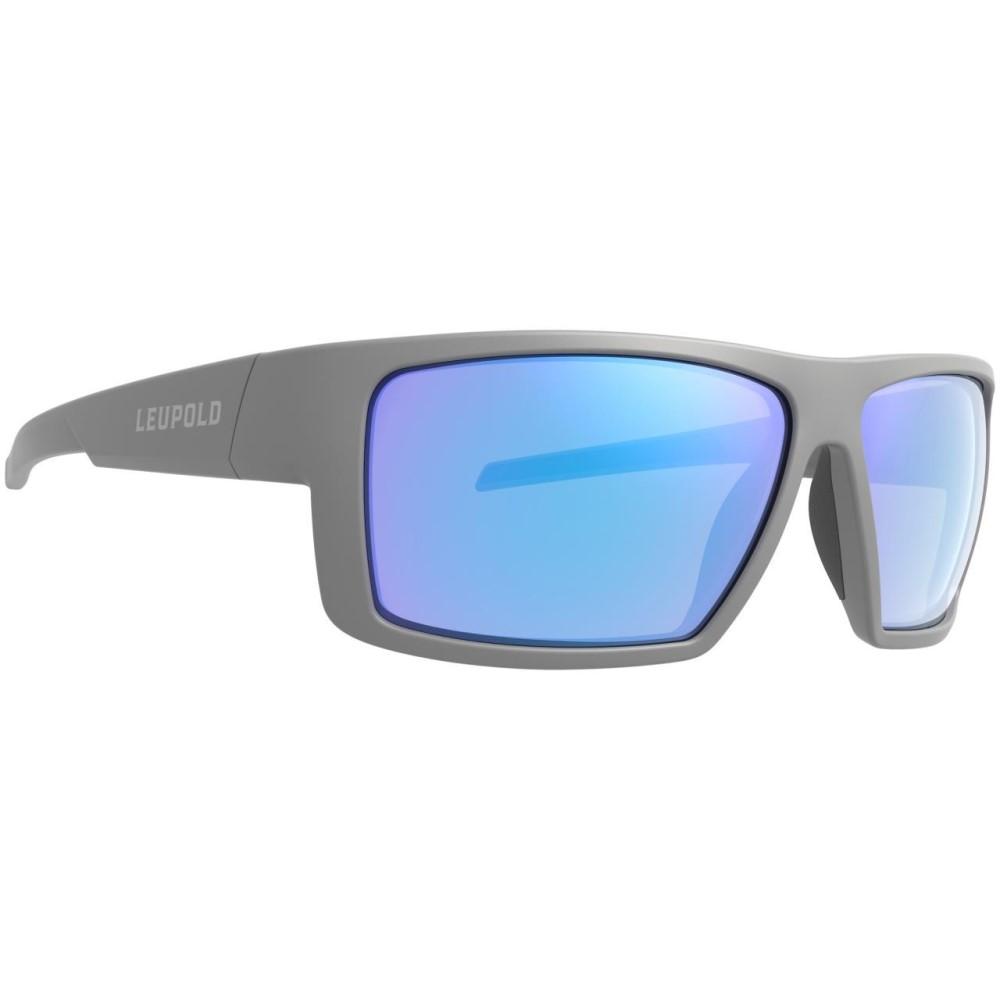 Leupold Switchback Performance Eyewear Matte Grey with Blue Mirror Lenses
