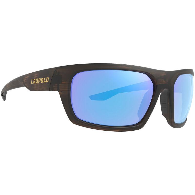 Leupold Packout Ballistic Eyewear Matte Tortoise with Blue Mirror Coating