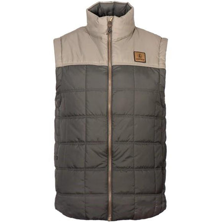 Leupold Santiam Insulated Vest L Gunmetal Shadow Tan Lightweight Outdoor Vest