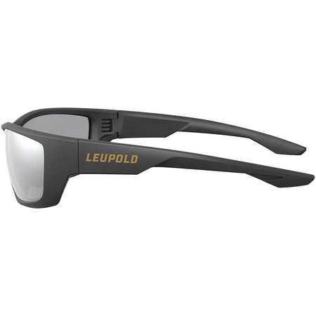 Leupold Cheyenne Sport Sunglasses Matte Black Shadow Gray Flash Lens