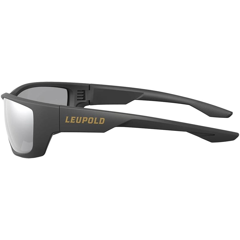 Leupold Cheyenne Sport Sunglasses Matte Black Shadow Gray Flash Lens