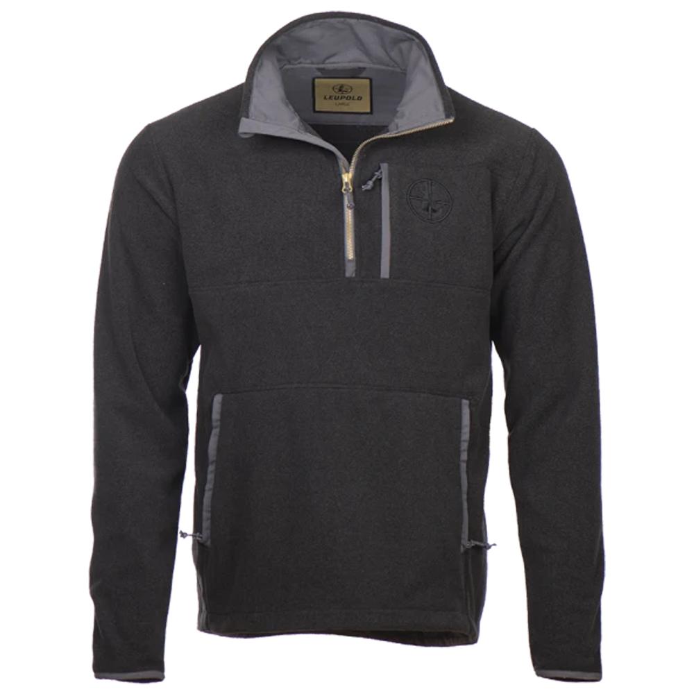 Leupold Make Ready 1/4 Zip Performance Fleece Jacket Iron Gray M