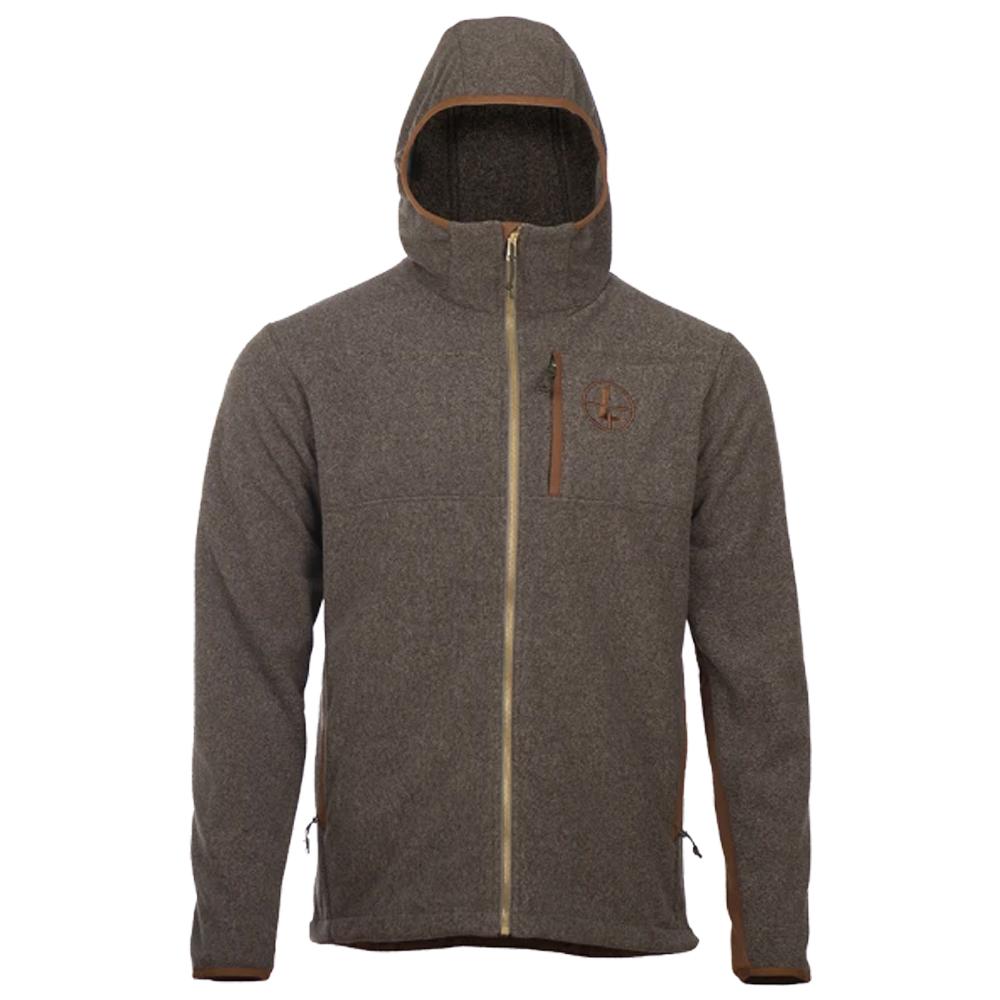 Leupold Make Ready 2XL Ash Green Full Zip Fleece Hooded Jacket