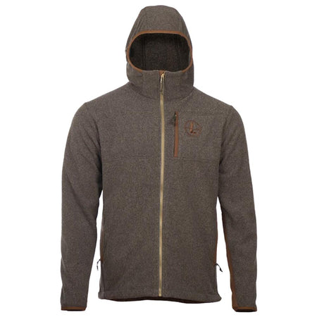 Leupold Make Ready Hooded Full Zip Fleece Ash Green Extra Extra Extra Large